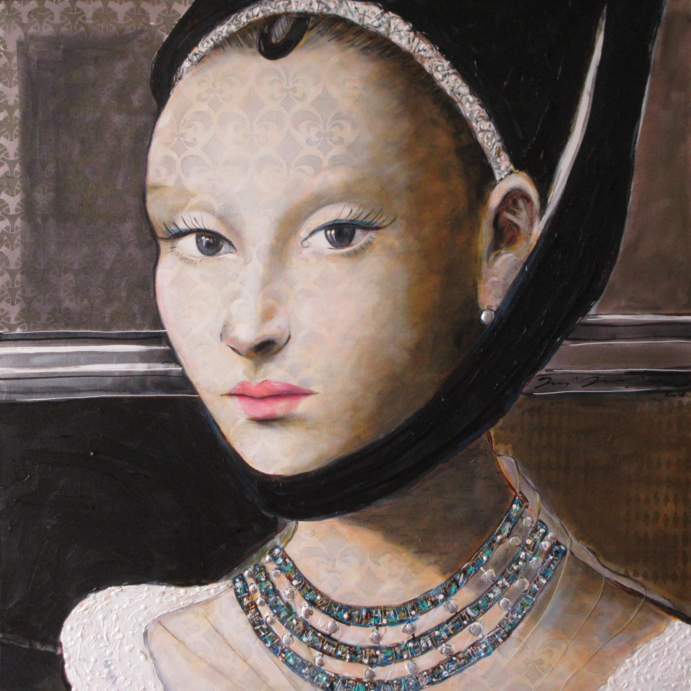 Portrait-of-a-young-woman-130x130m-51x51in-2020