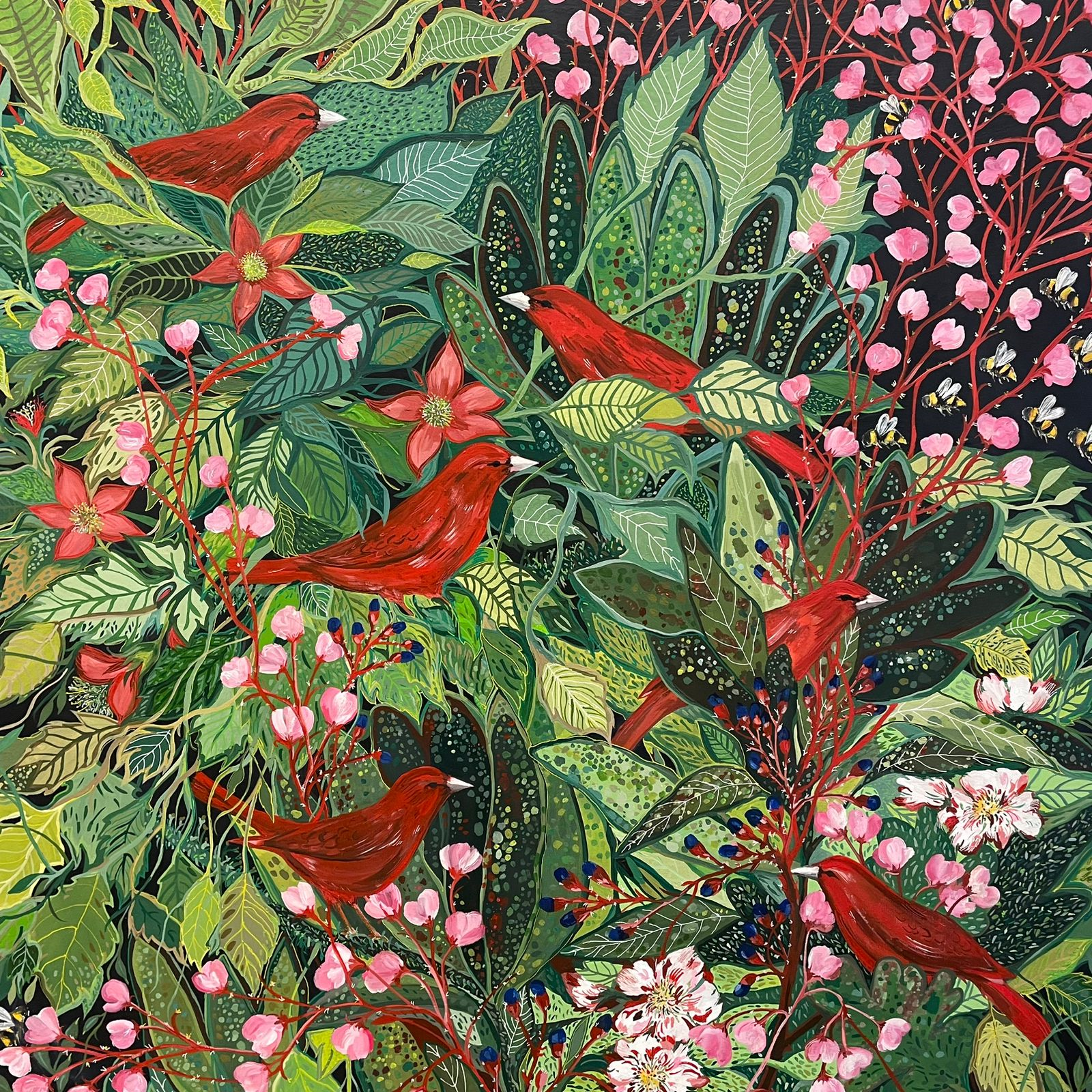 Acrílica sobre tela - 100x100