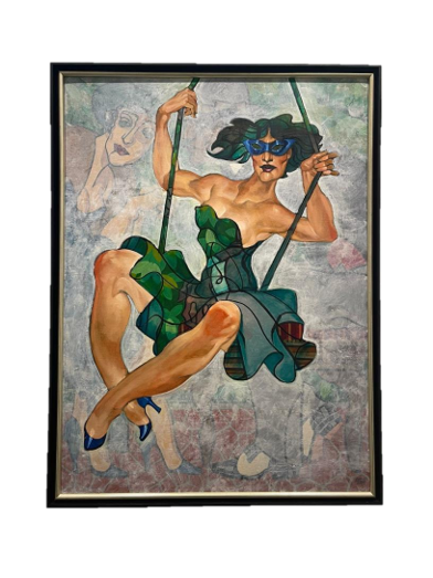 “Cibele” - Rio de Janeiro, 2016  - Óleo sobre tela - 100X73CM