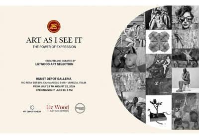 “ART AS I SEE IT” •23/07 a 22/08 de 2024• Veneza, Itália 🇮🇹